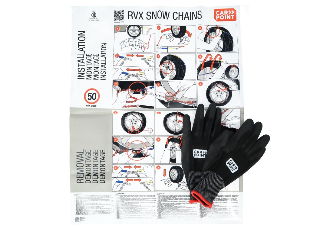 Sneeuwkettingen Carpoint RVX-245 16mm 15/16/17/18/19 inch